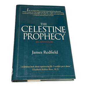 Vintage The Celestine Prophecy James Redfield Signed Hardcover 1993 1st Printing